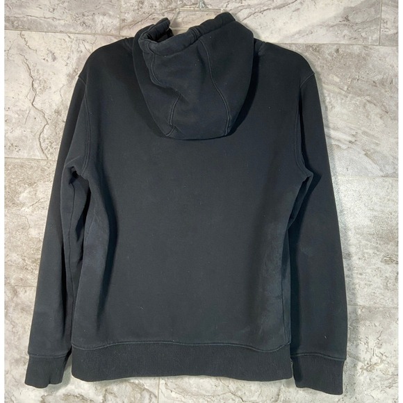 GOAT USA OG Black Hoodie Graphic Print Pullover Men's Size XS Streetwear Style - Picture 5 of 14